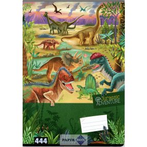 Füzet A/4 Argus, vonalas, Dino World