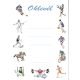 Oklevél, A/4, Sportágak