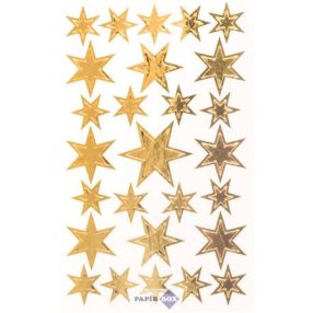   Matrica, AVERY ZWECKFORM, "Z-Design No.52252", arany csillagok