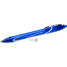   Zseléstoll, 0,3 mm, nyomógombos, BIC "Gel-ocity Quick Dry", kék
