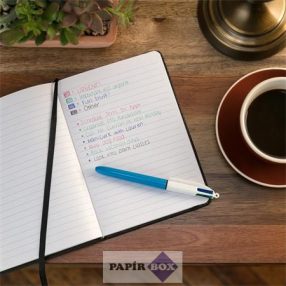   Golyóstoll, 0,32 mm, nyomógombos, négyszínű, BIC "4 Colours Original"