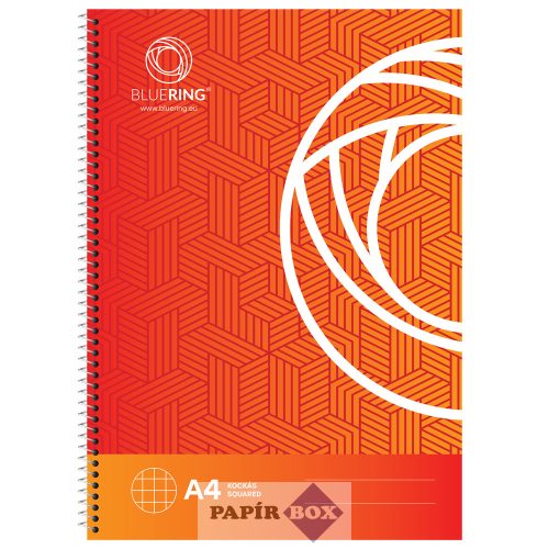 Spirálfüzet A/4, 70 lap Bluering® kockás