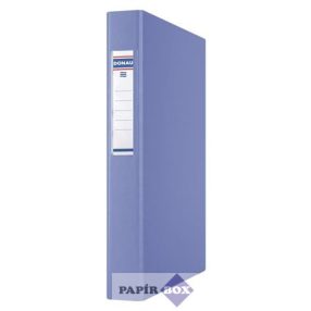   Gyűrűs könyv, 4 gyűrű, 40 mm, A/4, PP/karton, DONAU, kék