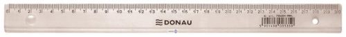 Vonalzó, műanyag, 30 cm, DONAU