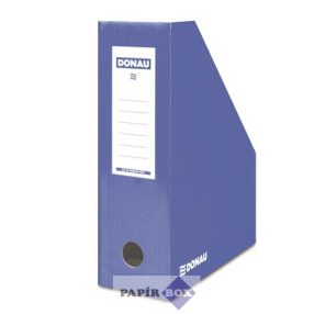 Iratpapucs, karton, 100 mm, DONAU, kék