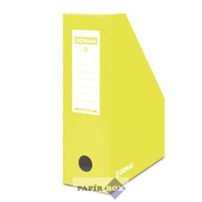 Iratpapucs, karton, 100 mm, DONAU, citromsárga