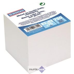 Kockatömb, utántöltő, 83x83x75 mm, DONAU