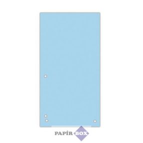 Elválasztócsík, karton, DONAU, kék, 100db/csg