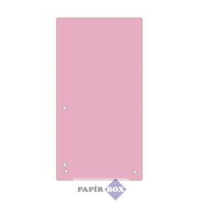 Elválasztócsík, karton, DONAU, rózsaszín, 100db/csg