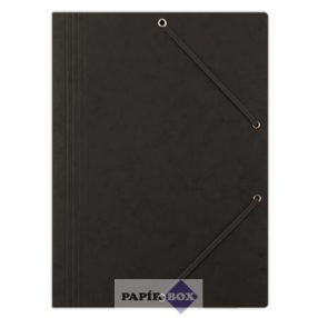   Gumis mappa, prespán, A/4, DONAU "Premium", fekete