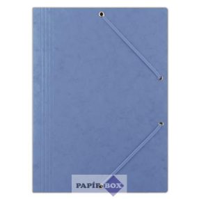 Gumis mappa, prespán, A/4, DONAU "Premium", kék