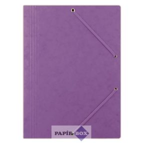 Gumis mappa, prespán, A4, DONAU "Premium", lila