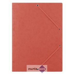 Gumis mappa, prespán, A/4, DONAU "Premium", piros