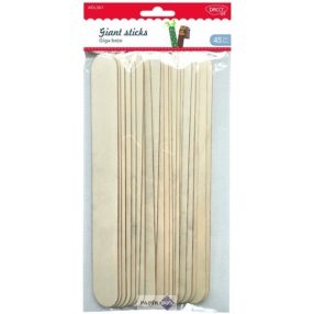Fa spatula, 255x31 mm, 45 db/csomag, Daco, natúr