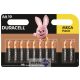 Elem, AA ceruza, 10 db, DURACELL "Basic"