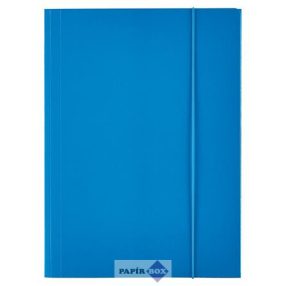   Gumis mappa, 15 mm, karton, A4, ESSELTE "Economy", kék