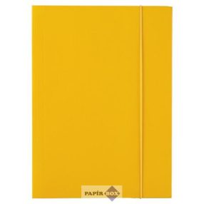   Gumis mappa, 15 mm, karton, A4, ESSELTE "Economy", sárga