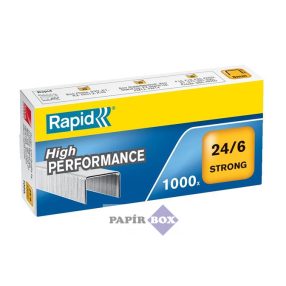 Fűzőkapocs, 24/6, horganyzott, RAPID "Strong"