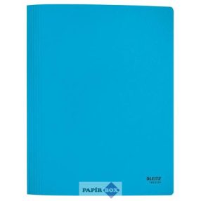 Gyorsfűző, A4, karton, LEITZ "Recycle", kék
