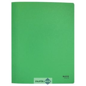 Gyorsfűző, A4, karton, LEITZ "Recycle", zöld