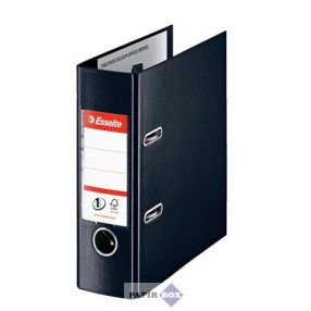   Iratrendező, 75 mm, A5, PP, ESSELTE "Standard", Vivida fekete