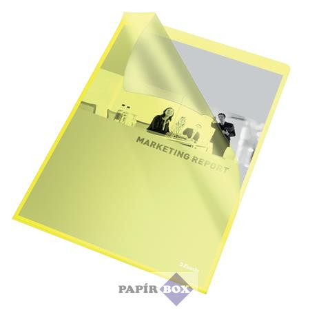 Genotherm, "L", A/4, 105 mikron, narancsos felület, ESSELTE "Standard", sárga