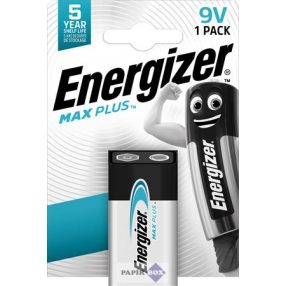 Elem, 9V, 1db, ENERGIZER, "Max Plus"