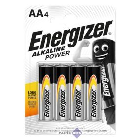 Elem, AA ceruza, 4 db, ENERGIZER "Alkaline Power"
