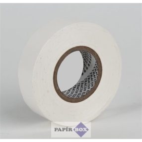 PVC szigetelőszalag, 20 m x 19 mm, fehér