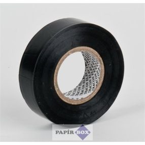 PVC szigetelőszalag, 20 m x 19 mm, fekete