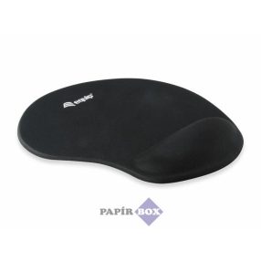   Egéralátét, csuklótámasszal, gél töltésű, EQUIP "Life", fekete