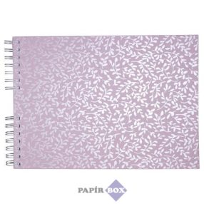   Fotóalbum, spirál, 32x22 cm, 25 lap, EXACOMPTA "Autentik", rózsaszín