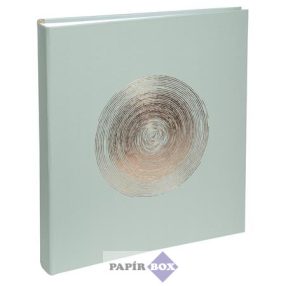  Fotóalbum, 29x32 cm, 30 lap, EXACOMPTA "Ellipse", szürkészöld
