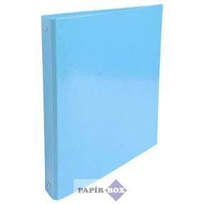   Gyűrűs könyv, 4 gyűrű, 40 mm, A/4, karton, EXACOMPTA "Iderama", világoskék
