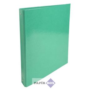   Gyűrűs könyv, 4 gyűrű, 40 mm, A/4, karton, EXACOMPTA "Iderama", zöld