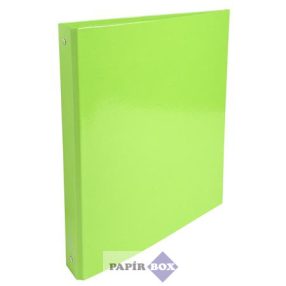   Gyűrűs könyv, 4 gyűrű, 40 mm, A/4, karton, EXACOMPTA "Iderama", lime