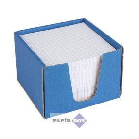 Kockatömb, 100x100 mm, adagolóval, FŰZFŐI, kockás