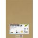 Kraft papír, A/4, 230 g, 50 lap, FOLIA