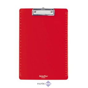   Felírótábla, A4, műanyag, FLEXOFFICE "FO-CB011", piros