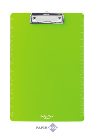 Felírótábla, A4, műanyag, FLEXOFFICE "FO-CB011", zöld