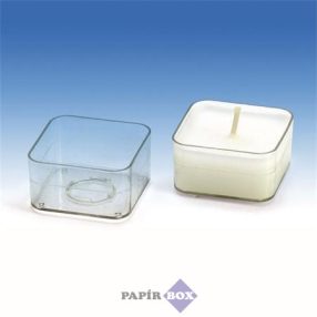 Öntőforma, teamécses, négyzet