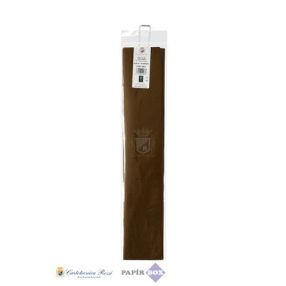 Selyempapír, 50x76cm, 21g, sötétbarna, 6 ív/csg