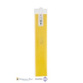 Selyempapír, 50x76cm, 21g, napsárga, 6 ív/csg