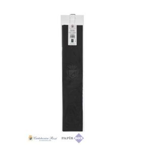 Selyempapír, 50x76cm, 21g, fekete, 6 ív/csg