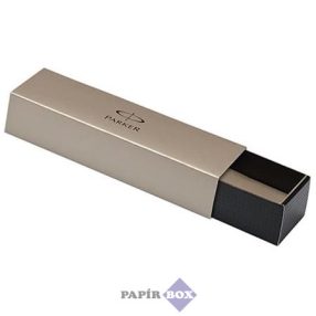   Golyóstoll, 0,7 mm, nyomógombos, ezüst színű klip, rozsdam. acél tolltest, PARKER "Royal Jotter"