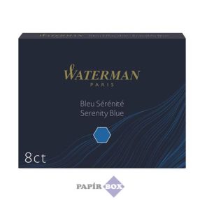 Töltőtoll patron, WATERMAN, kék