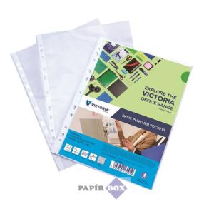   Genotherm, lefűzhető, A4, 50 mikron, narancsos felület, VICTORIA