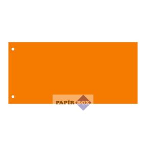   Elválasztócsík, karton, VICTORIA OFFICE, narancssárga, 50db/csg