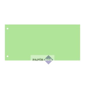 Elválasztócsík, karton, VICTORIA OFFICE, zöld, 50db/csg