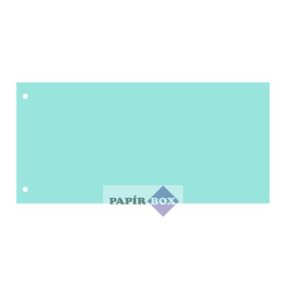 Elválasztócsík, karton, VICTORIA OFFICE, kék, 50db/csg